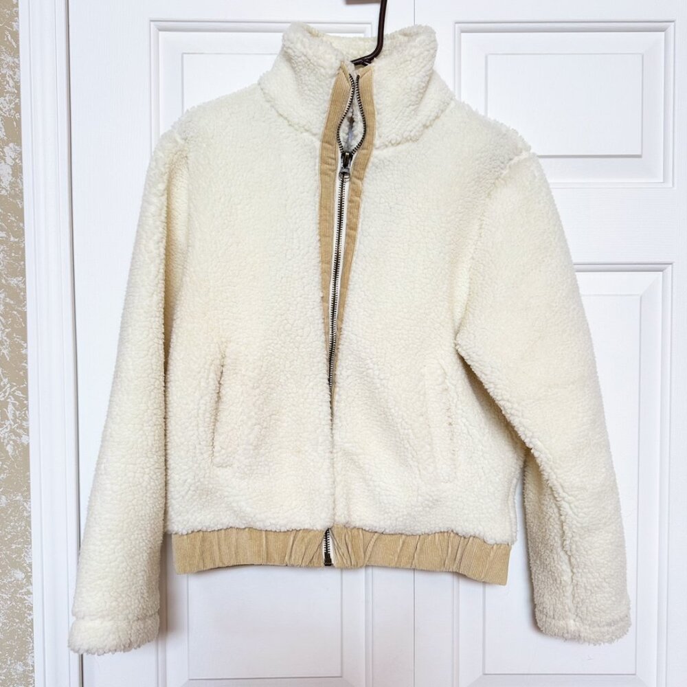 Teddy-Coat Jacket Cream